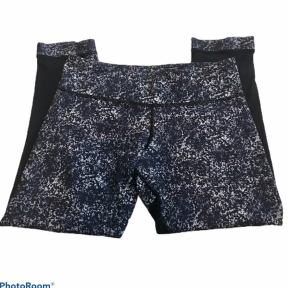 Lululemon Journey Crop Rocky Road Splatter I Size 6 - Picture 4 of 8